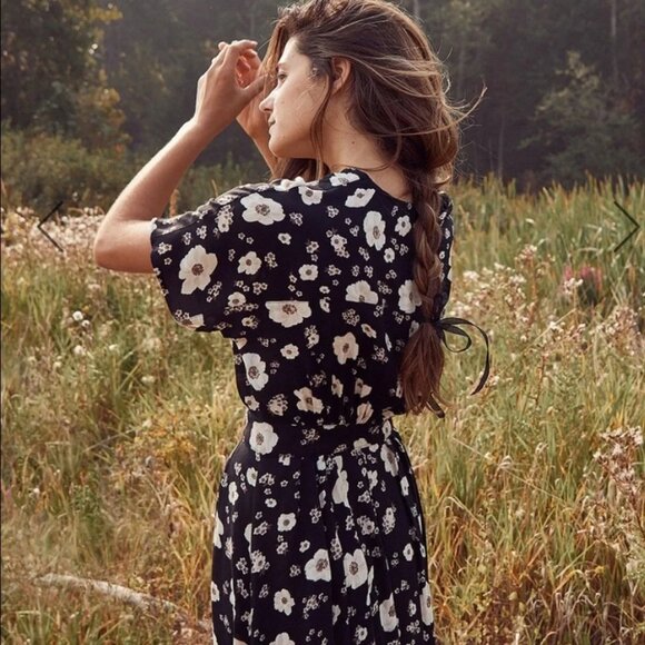 Christy Dawn Lottie night cosmo floral print maxi dress - Picture 3 of 10